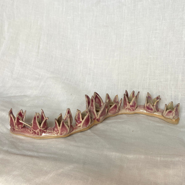 pomegranate branch menorah